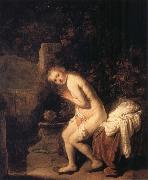 REMBRANDT Harmenszoon van Rijn, Susanna Bathing